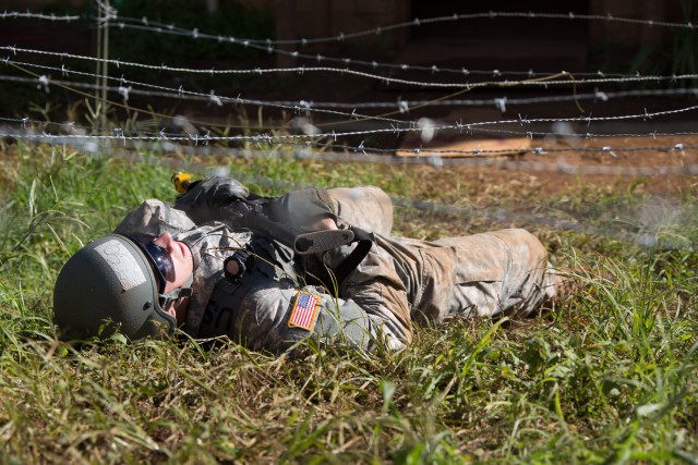 Expert Field Medical Badge test challenges Pacific Soldiers