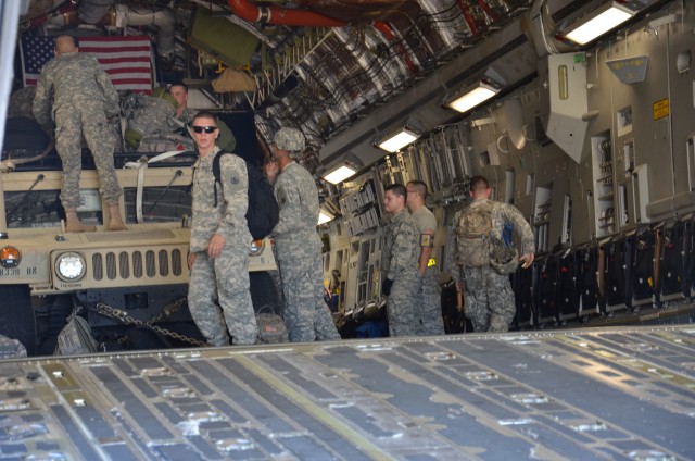 Soldiers put turbo in Mississippi distribution exercise