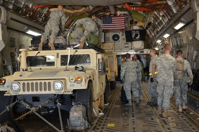 Soldiers put turbo in Mississippi distribution exercise