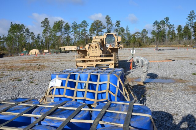 Soldiers put turbo in Mississippi distribution exercise