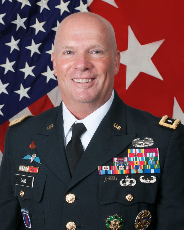 Dahl promoted, takes command of U.S. Army Installation Management Command