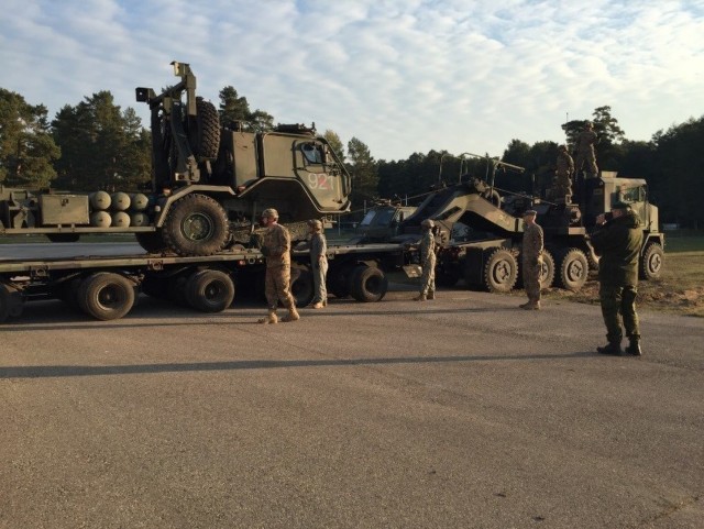 Knight's Brigade runs with 'Wolves' demonstrates allied interoperability