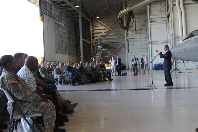 SECDEF visits service members at Joint Base Pearl Harbor-Hickam