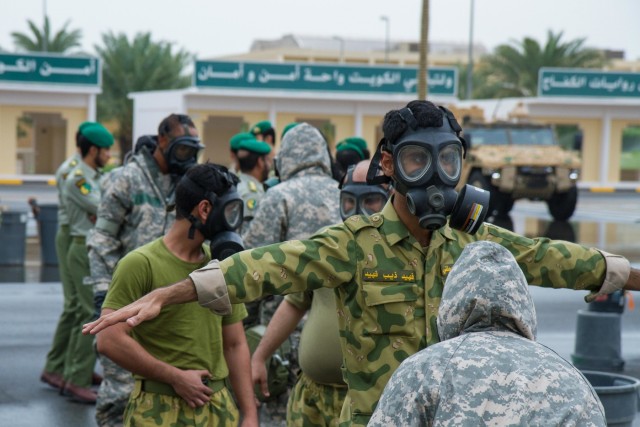 USARCENT, Kuwaiti National Guard train for CBRN threats, build cohesion