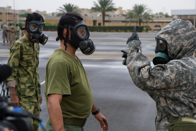 USARCENT, Kuwaiti National Guard train for CBRN threats, build cohesion