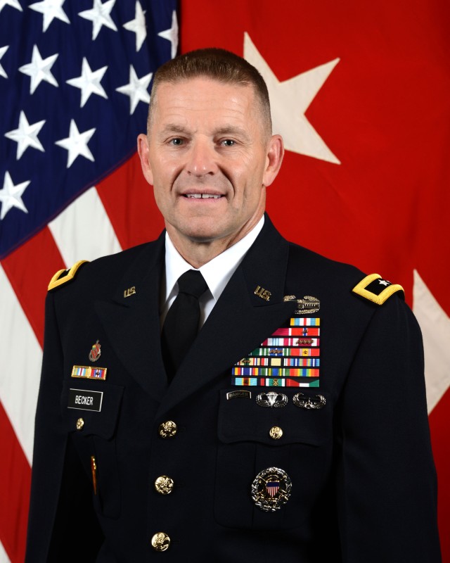 Maj. Gen. Bradley A. Becker, Commanding General JFHQ-NCR/MDW