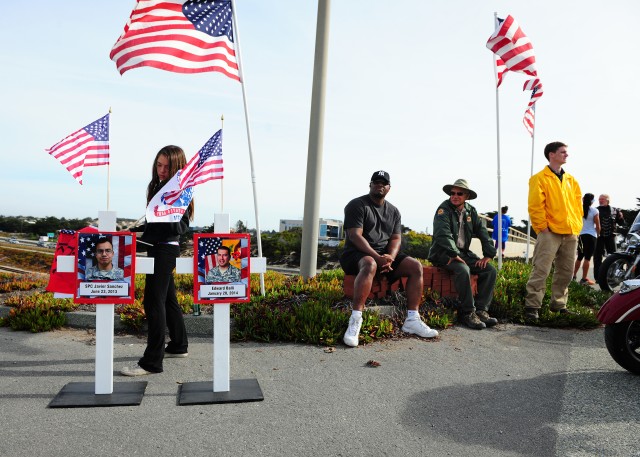 Local running event honors fallen service members