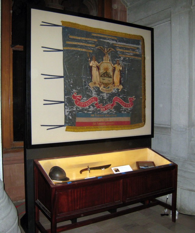 Henry Johnson Medal of Honor displayed in New York State Capitol