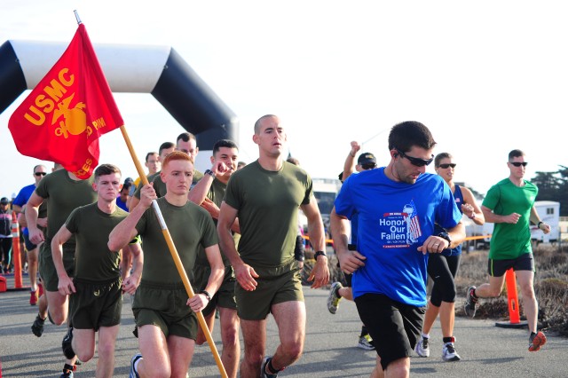 Local running event honors fallen service members  