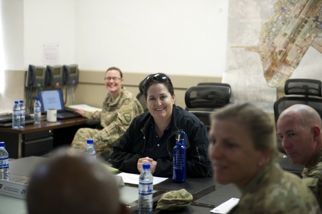 Assistant secretary of the Army visits Bagram Air Field