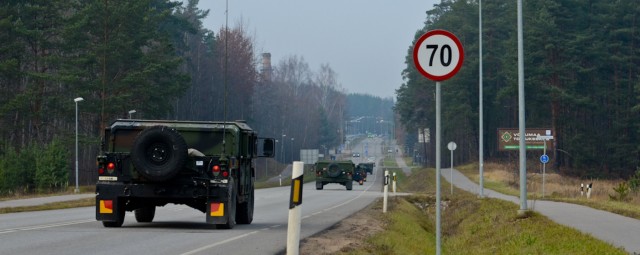 US Soldiers participate in Estonian security exercise