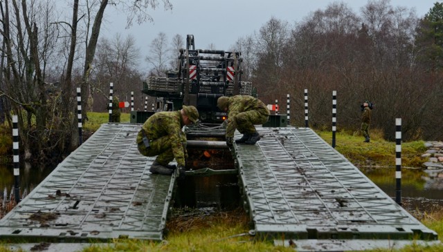 Estonian River Crossing in Tapa