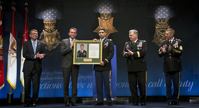 Pentagon,Army Leaders honor Capt. Groberg