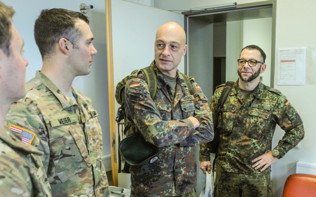 4th ID MCE and 10th Armored Division meet for future partnerships