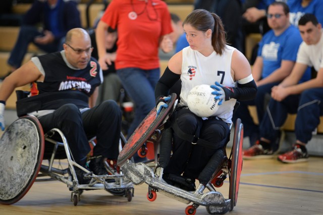 Wheelchair rugby makes debut for Warrior Care Month