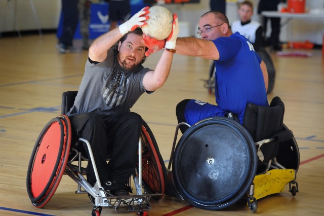 Wheelchair rugby makes debut for Warrior Care Month