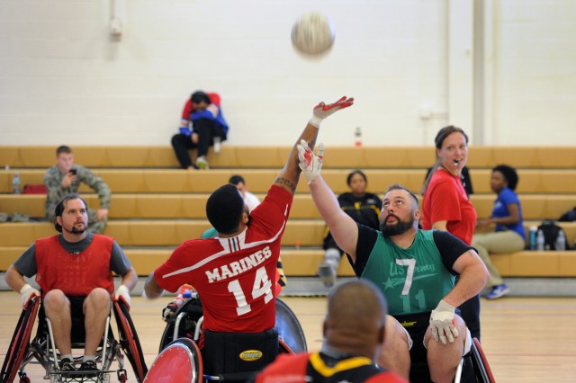 Wheelchair rugby makes debut for Warrior Care Month