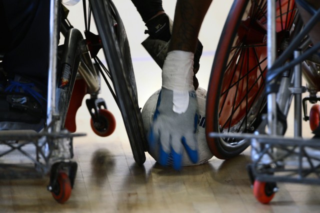 Wheelchair rugby makes debut for Warrior Care Month