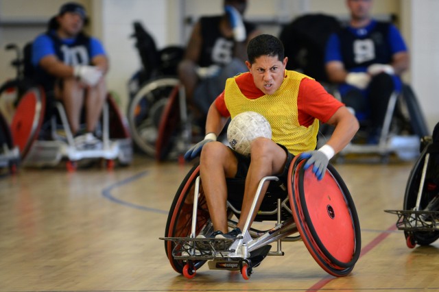 Wheelchair rugby makes debut for Warrior Care Month
