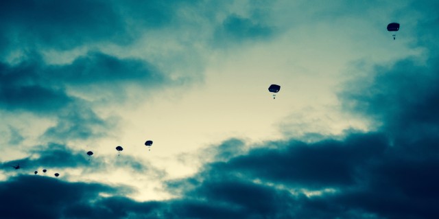 Sky Soldiers conduct historic airborne operation during Exercise Iron Sword 15