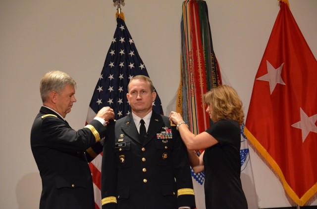 Aviator earns first star, promoted by retired general