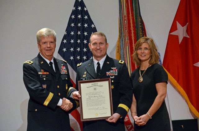 Aviator earns first star, promoted by retired general