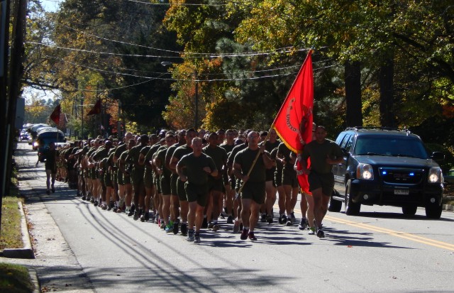 Marines honor Chesty Puller with annual run
