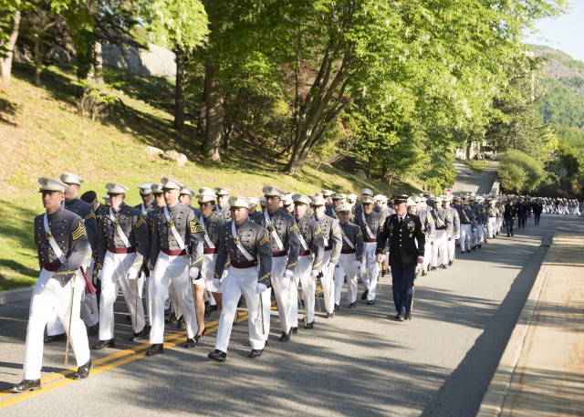 TAC NCO marches the Class of 2015
