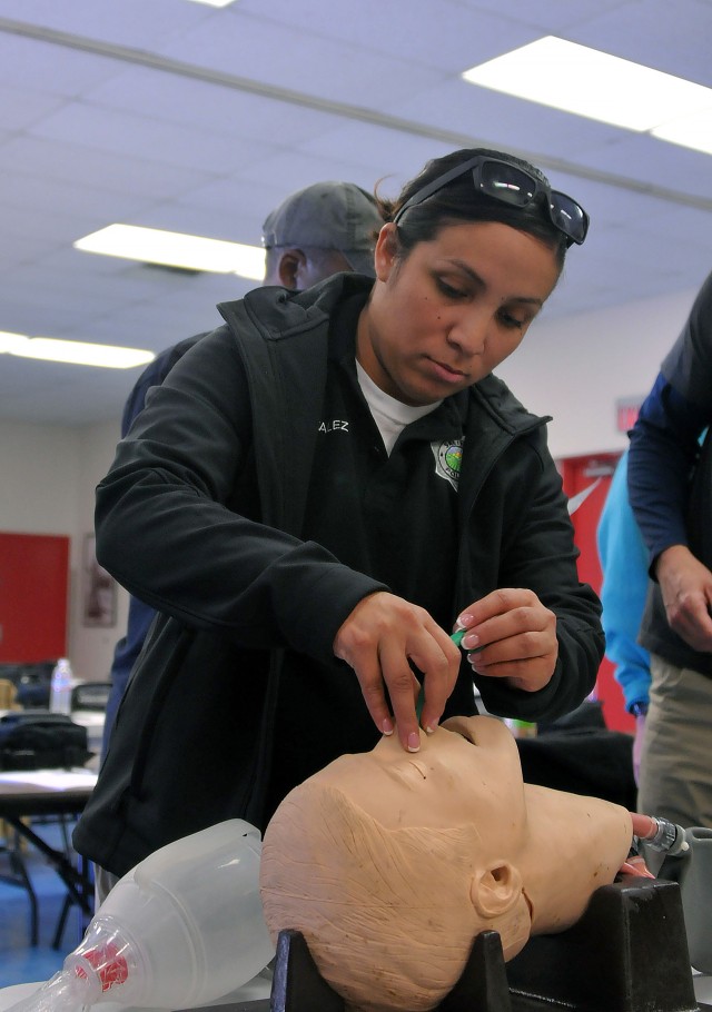 PoM police, partners conduct tactical first aid training