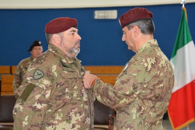 Camp Darby welcomes New Italian base commander