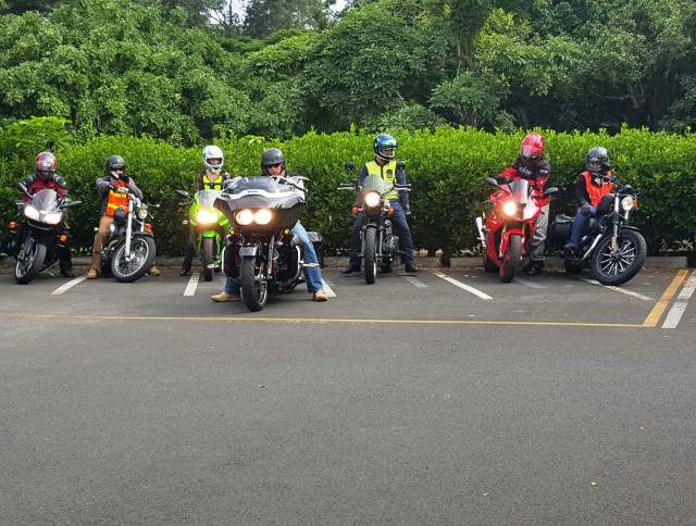 USAHC-SB Motorcycle Mentors Conduct Motorcycle Safety Rides