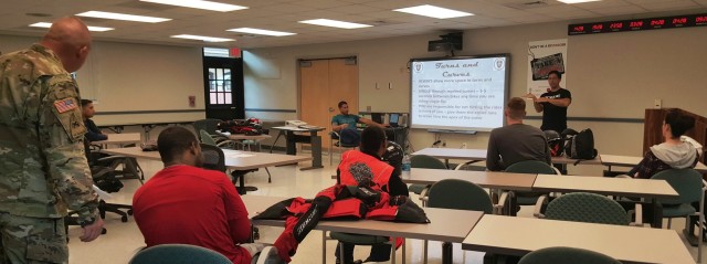 USAHC-SB Motorcycle Mentors Conduct Motorcycle Safety Rides