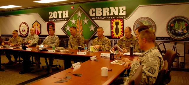 DTRA leaders visit 20th CBRNE
