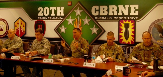 DTRA leaders visit 20th CBRNE