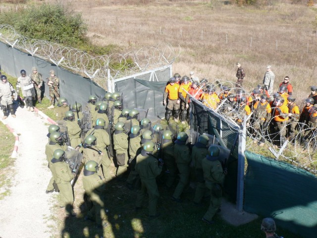 Operation Thunder Road: Multinational forces train to quell violent crowds in Kosovo