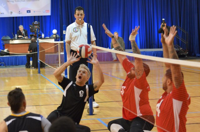 Army wins bronze at Pentagon sitting volleyball tourney
