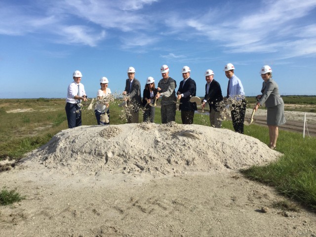Corps breaks ground on reservoir project