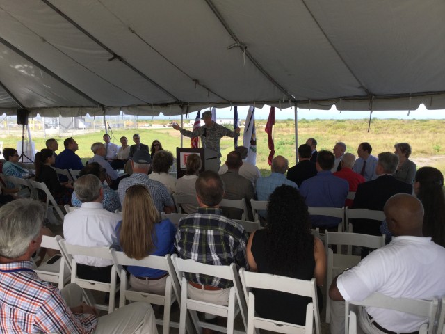 Corps breaks ground on reservoir for Everglades restoration project