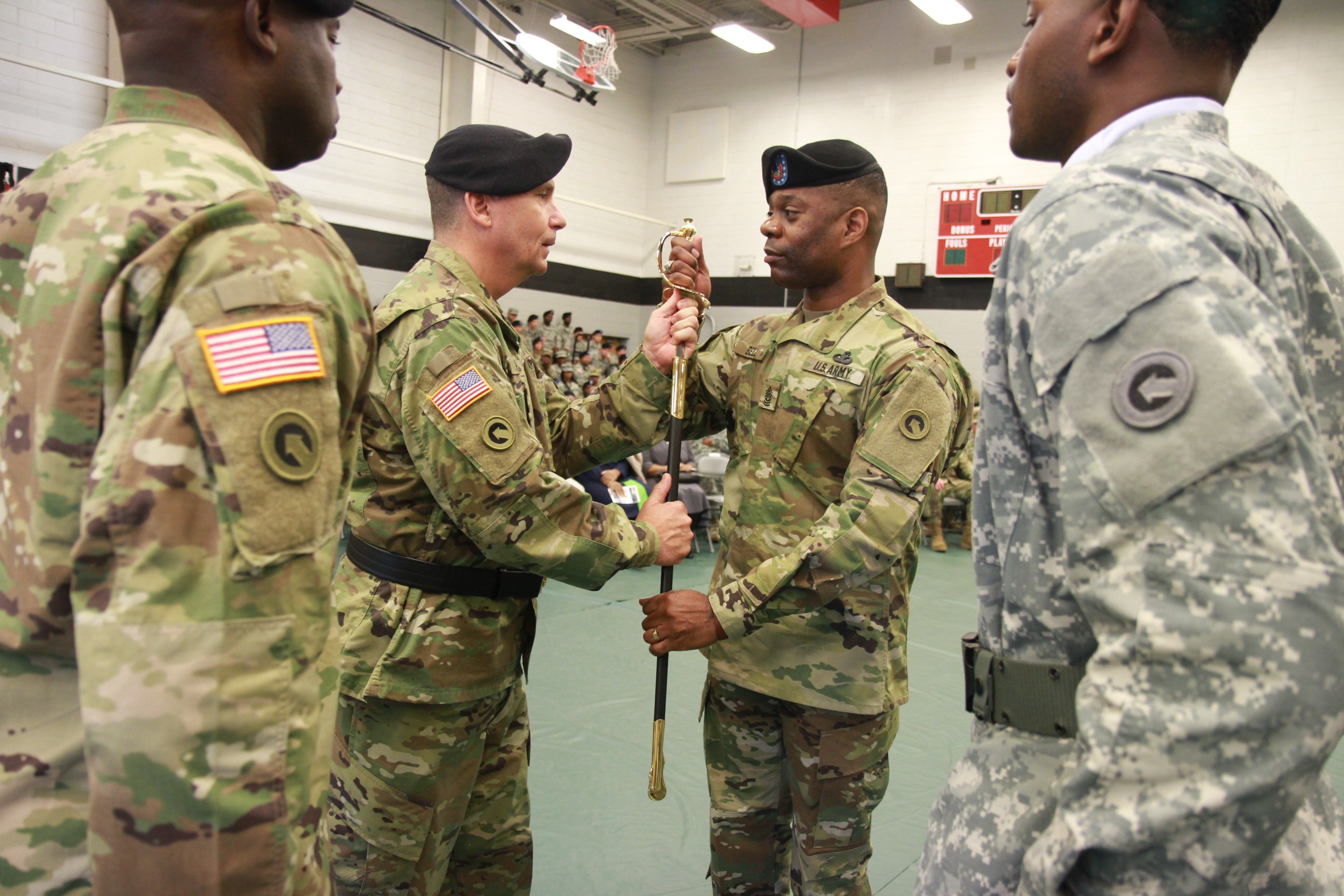 1st Tsc Welcomes New Leader Article The United States Army