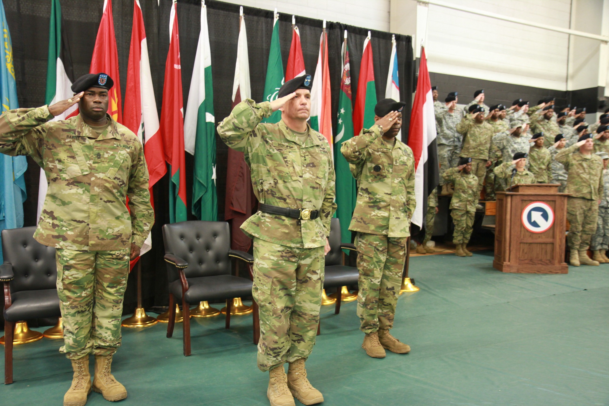 1st Tsc Welcomes New Leader Article The United States Army