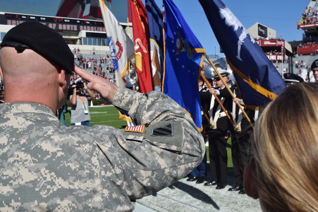 Salute to the military