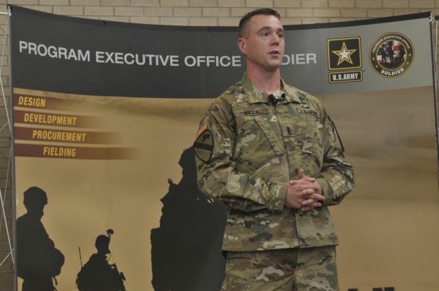 Cavalry Soldier reunites with life-saving equipment