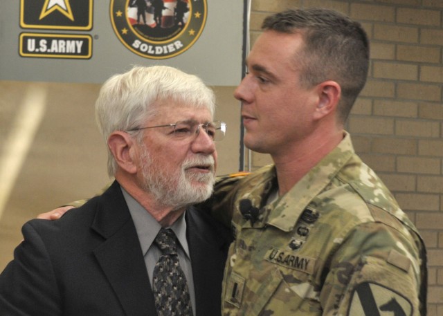 Cavalry Soldier reunites with life-saving equipment