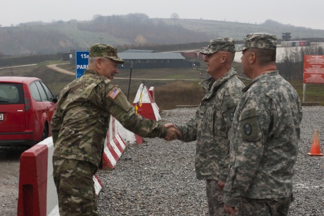 National Guard Bureau leaders visit troops in Kosovo