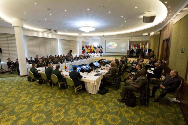 South, Central, North American Army leaders meet in Colombia