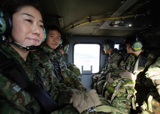 First helo ride