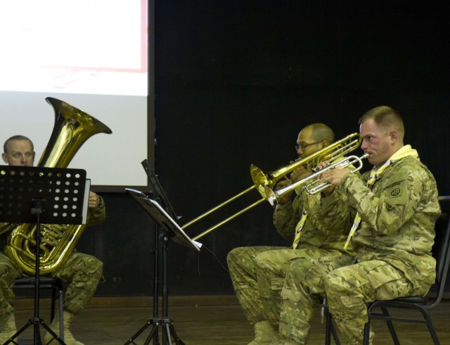 School program brings patriotism, partnership