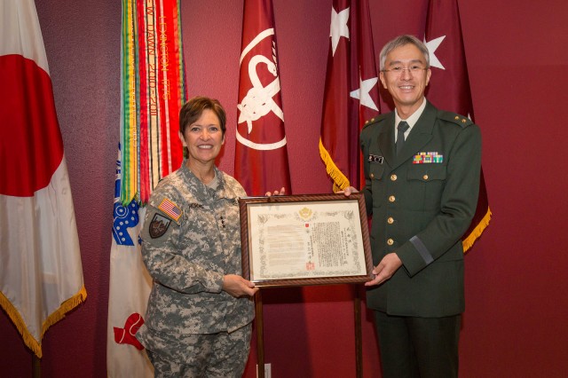 Japanese Army honors Army Surgeon General
