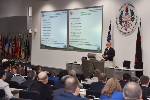 Diverse international group takes part in Marshall Center Cyber Security Studies Course