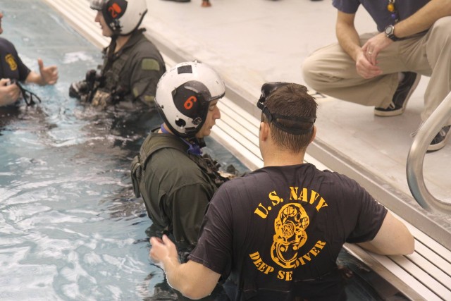 16th CAB Aviation Water Survival Training